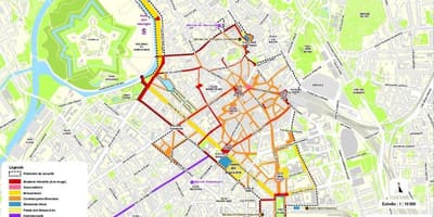 Mapa de braderie de Lille