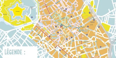 Mapa de Lille municípios